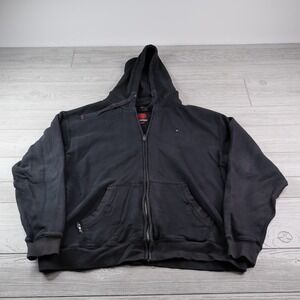 SCOTTEVEST SeV TEC Full Zip Hoodie Men's L Black Multi-Pocket Travel